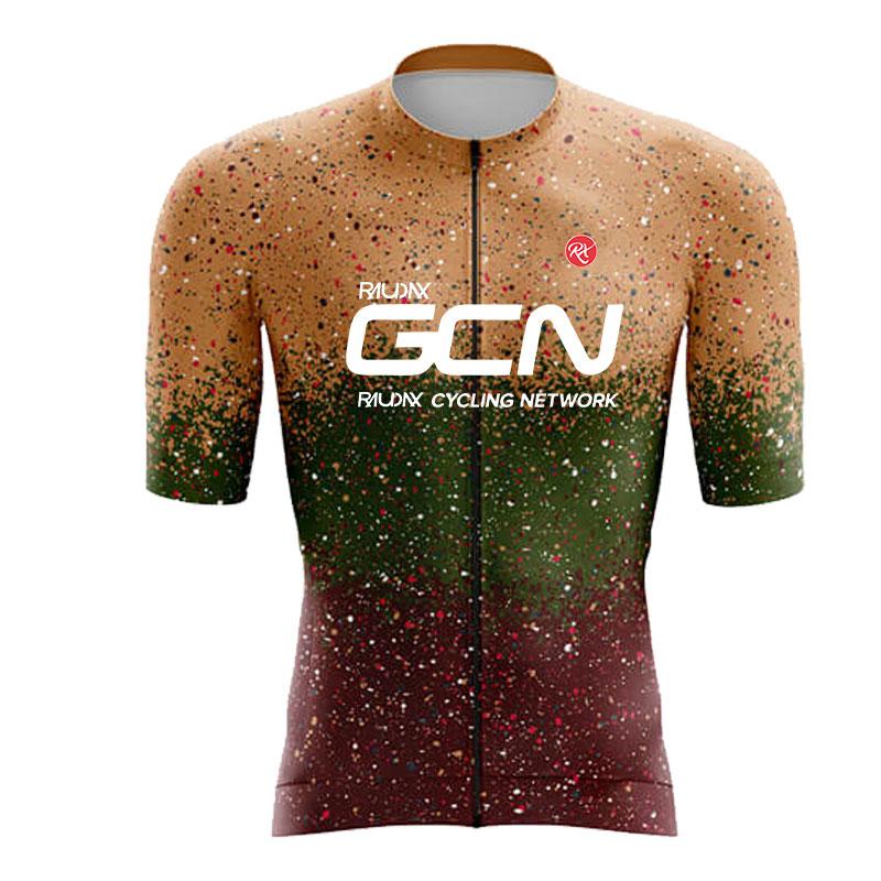 RAUDAX GCN Radtrikot 2026 Herren Sommer Anti-UV Radanzug Atmungsaktiv Rennsport Sport Mtb Fahrrad Sportbekleidung Radsportbekleidung