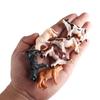 Children's Farm Animal Models Set: Mini Dairy Cow & Wild Animal Simulation Toys