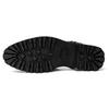 Summer New Men Gladiators Weave Slip On Thick-sole Patent Leather Garden Shoes Breathable Beach Sandals Outdoor Slippers