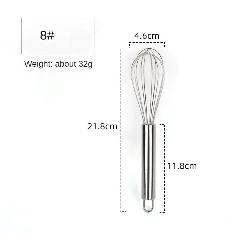 6/8/10/12 Inch Stainless Steel Egg Whisk Balloon Wire Hand Mixer for Baking Cooking Cream Butter Milk Dough kitchen gadgets