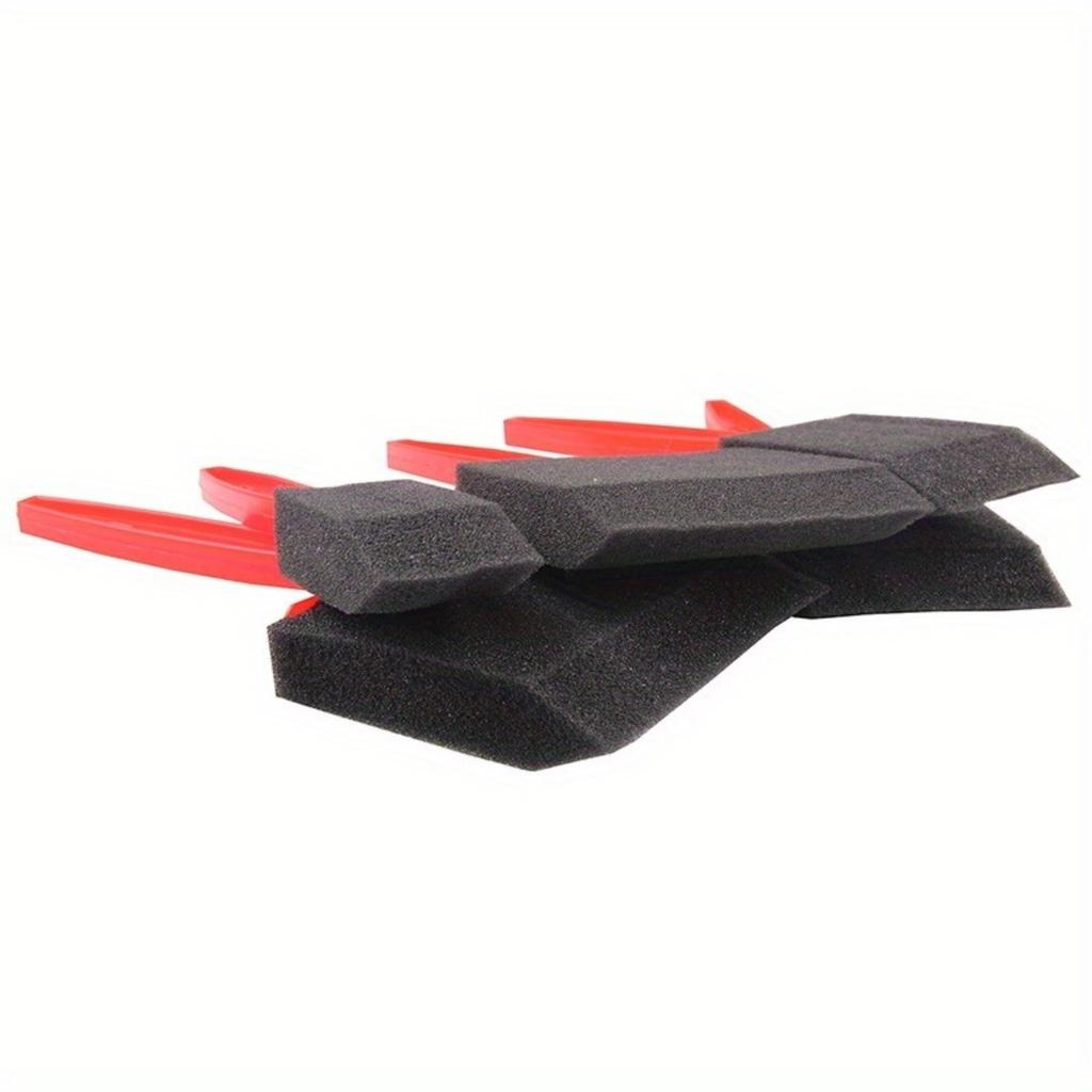 5pcs/set Foam Paint Brush Sponge Oil Stain Polyurethane Craft Art Craft Paint Brush Set Child Painting Sponge Foam Brushes