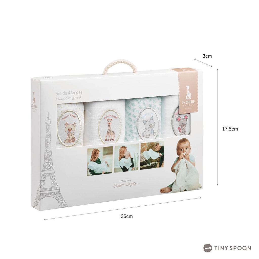 Sophie the Giraffe Newborn Swaddle Swaddle Towel Japanese Vulli Baby Blanket Gauze Cute Baby Blanket for Infants 0 Years 0 Months and 1 Year Popular