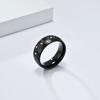 Stylish Titanium Steel Football Ring World Cup Souvenir for Men Women Soccer Fan Gift Stainless Steel Jewelry Casual Sports Themed Accessories
