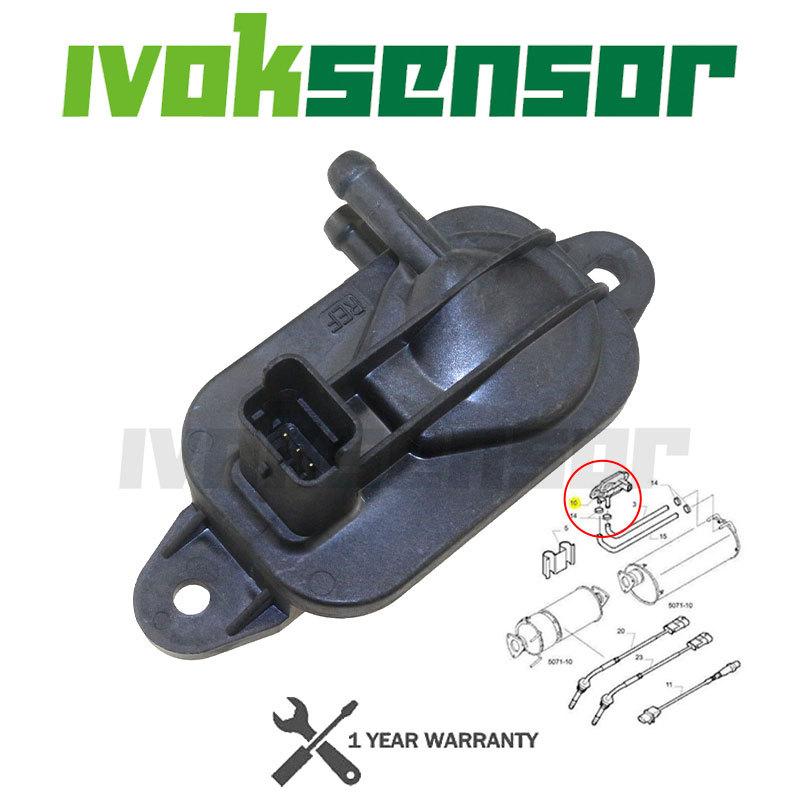 Exhaust DPF EGR Differential Pressure Sensor For PEUGEOT 206 CC EXPERT CITROEN JUMPER 1.6 2.0 3.0 HDi 96.450.226.80 1618.LP