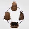 Rufun Canvas Backpack Vintage Laptop Backpack Large Capacity Travel Hiking Daypack Unisex Bag