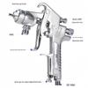 W101 Pneumatic Paint Spray Gun with High Atomization for Furniture, Upper & Lower Pot, New Model W71/W77