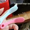 Multifunctional Pet Finger Toothbrush & Silicone Dog/Cat Teeth Cleaner with Toothpaste - Black