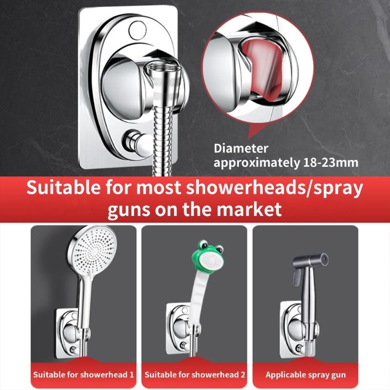 Waterproof Handheld Shower Holder Adjustable & Easy to Install Shower Head Stand Adjustable Shower Bracket for Household
