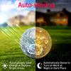 Solar Crackle Glass Jar LED String Lights IP65 Waterproof Warm White Color Fairy Lights Hanging Outdoor Garden Patio Lawn Decor