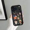 Phone Cover Case for iPhone 14 17 Pro Max 11 Air 13 16 12 Pro 15 Plus Colorful Crayon Shin Chan