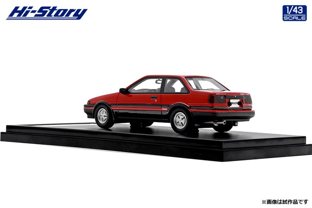 Hi Story Toyota Sprinter Trueno GT APEX High Flash Two Tone Finished Product 1/43 2-door (1983)