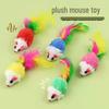 Interactive Cat Teaser Toy: Scratch-Resistant, Bite-Resistant Mouse for Self-Entertainment and Decompression