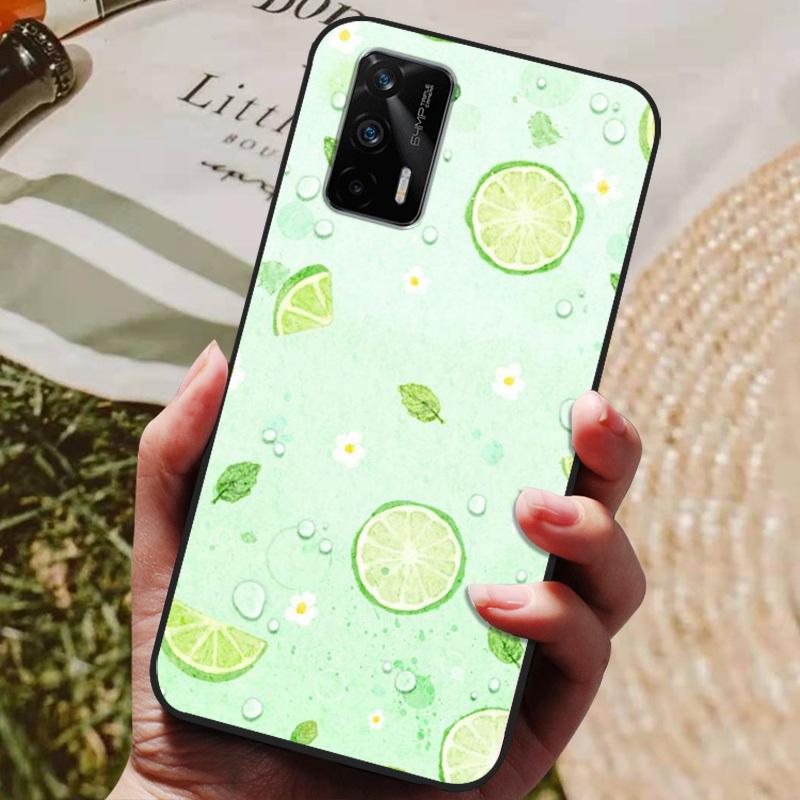 Für Realme Q3 Pro 5G Hülle Wolf Cartoon Silikon Weiche TPU Rückseite Für Realme Q3 Pro 5G Handyhüllen Realme Q3Pro 5G Fundas Coque