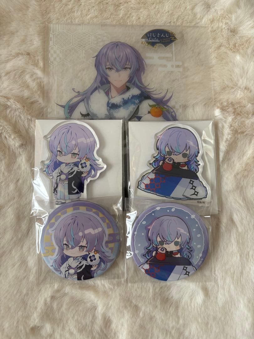 [Б/У] Sweets Paradise Nijisanji Акриловый стенд Значок Dytica Бонус Hoshidou Shou