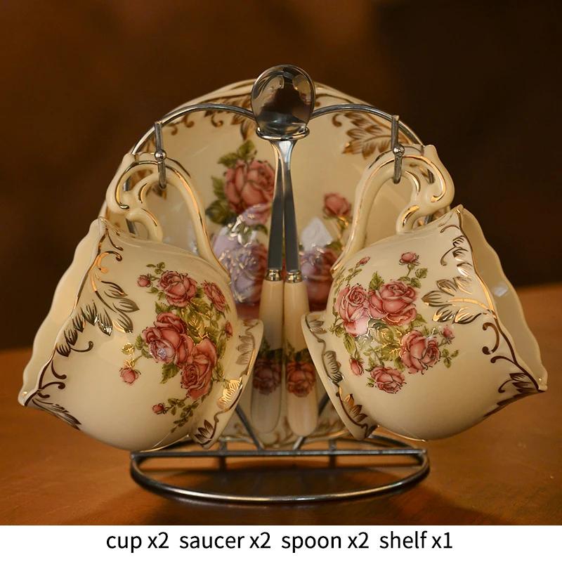 

Фарфоровый кофейник, чашки, поднос, набор, европейский керамический чайник, набор кружек, посуда для напитков, набор для чаепития, гостиничный кофейник, чашка