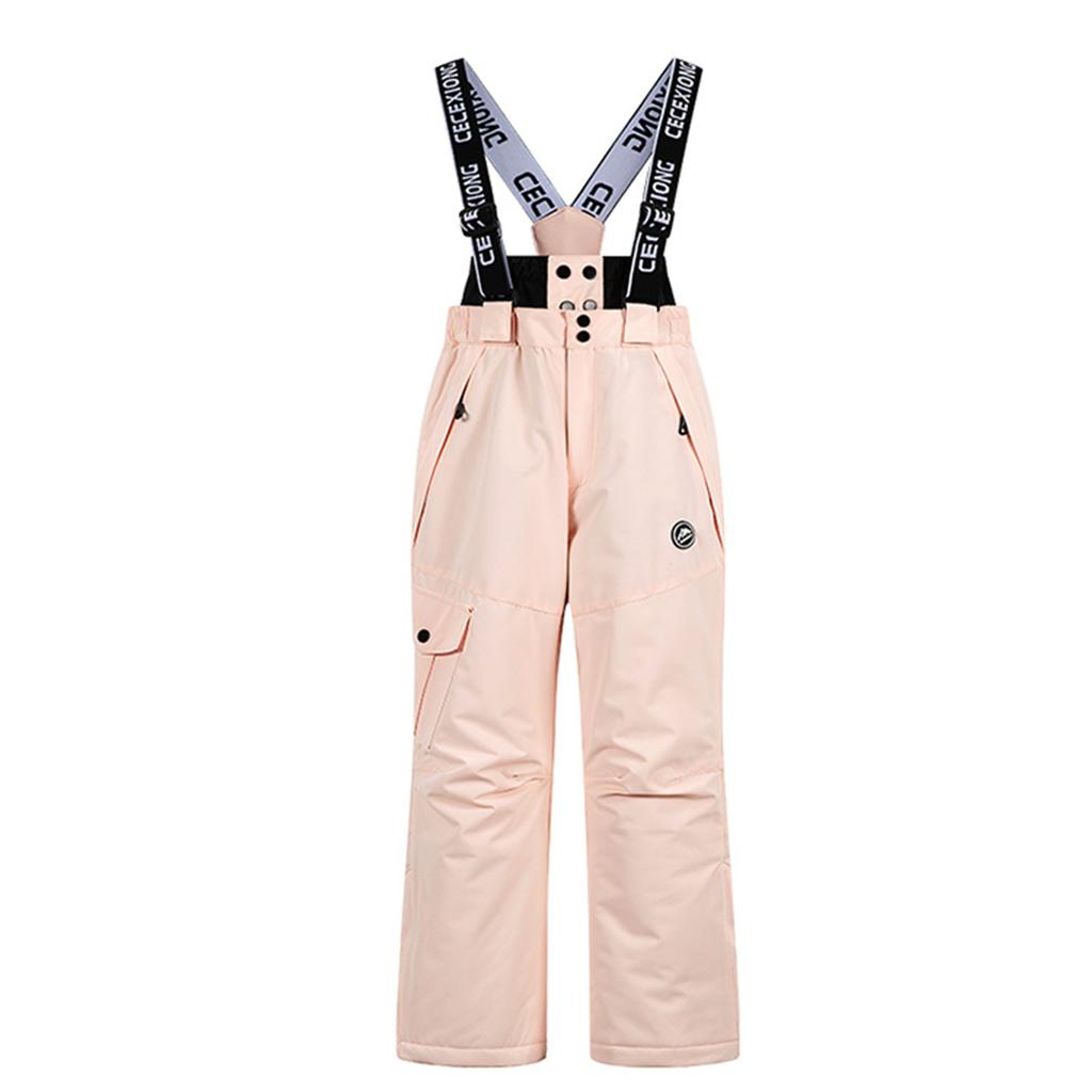 Children's Fashion Ski  Boys' And Girls' Thickened Waterproof Thermal Ski Overalls