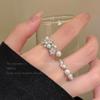 French Baroque Pearl Open Ring Niche Design Stacked Index Finger Ring Light Luxury Accessories