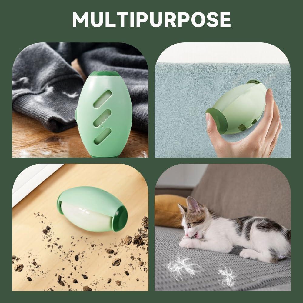 Reusable lint roller, 2026 new portable silicone hair remover, multi-purpose washable lint roller