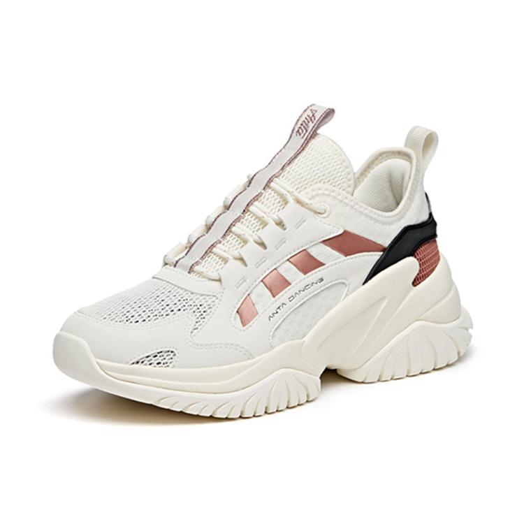 New ANTA Training Shoes Women's Low Top White/Pink/Black 122027758-1