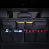 Hochwertige Leder Auto Rücksitz Rückenlehne Aufbewahrungstasche Mehrere Taschen Auto Kofferraum Organizer Auto Stauraum Aufräumen Innenzubehör