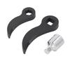 Crowbar Adapter Head Tools 38in Star 12in Square Serrated with Adapter Pry Bar Wrench Adaptor