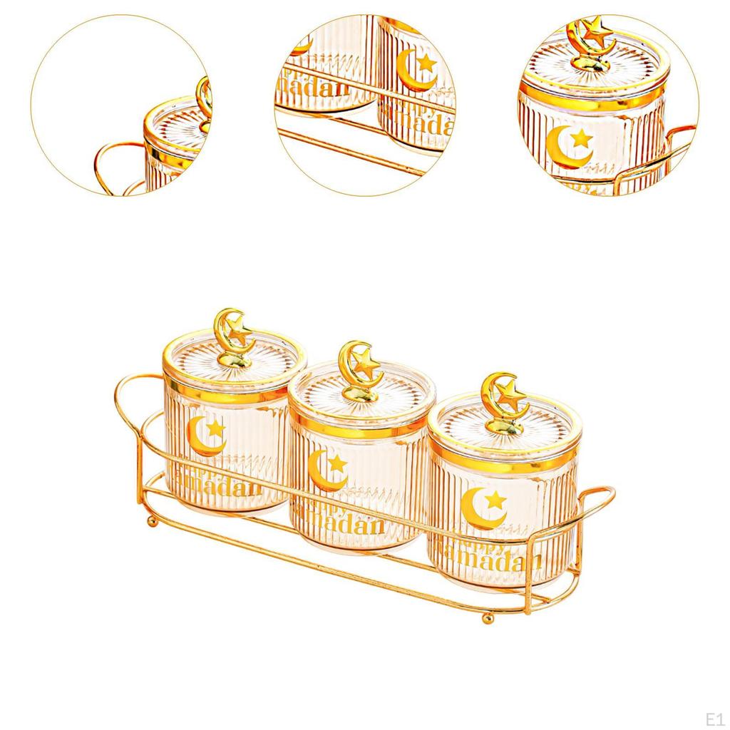 Borcane Condimente Bucătărie Cutie Container Depozitare Alimente Multifuncțională Compartimentată Nuci pentru Nuntă