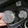 2 Pack Car Cup Coasters Rhinestones Cup Holder Coasters Non Slip Cup Holders Car Interior Universal