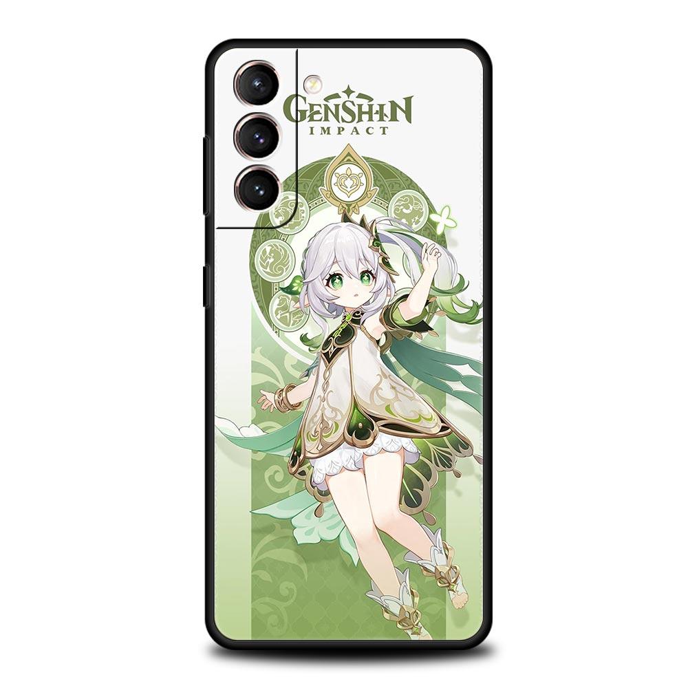 

Чехол для телефона Genshin Impact Нахида для Samsung Galaxy S25 Edge S24 S23 S22 S21 Ultra S20 FE 5G S10 S10E S9 Plus Мягкий ТПУ Чехол Galaxy S10+