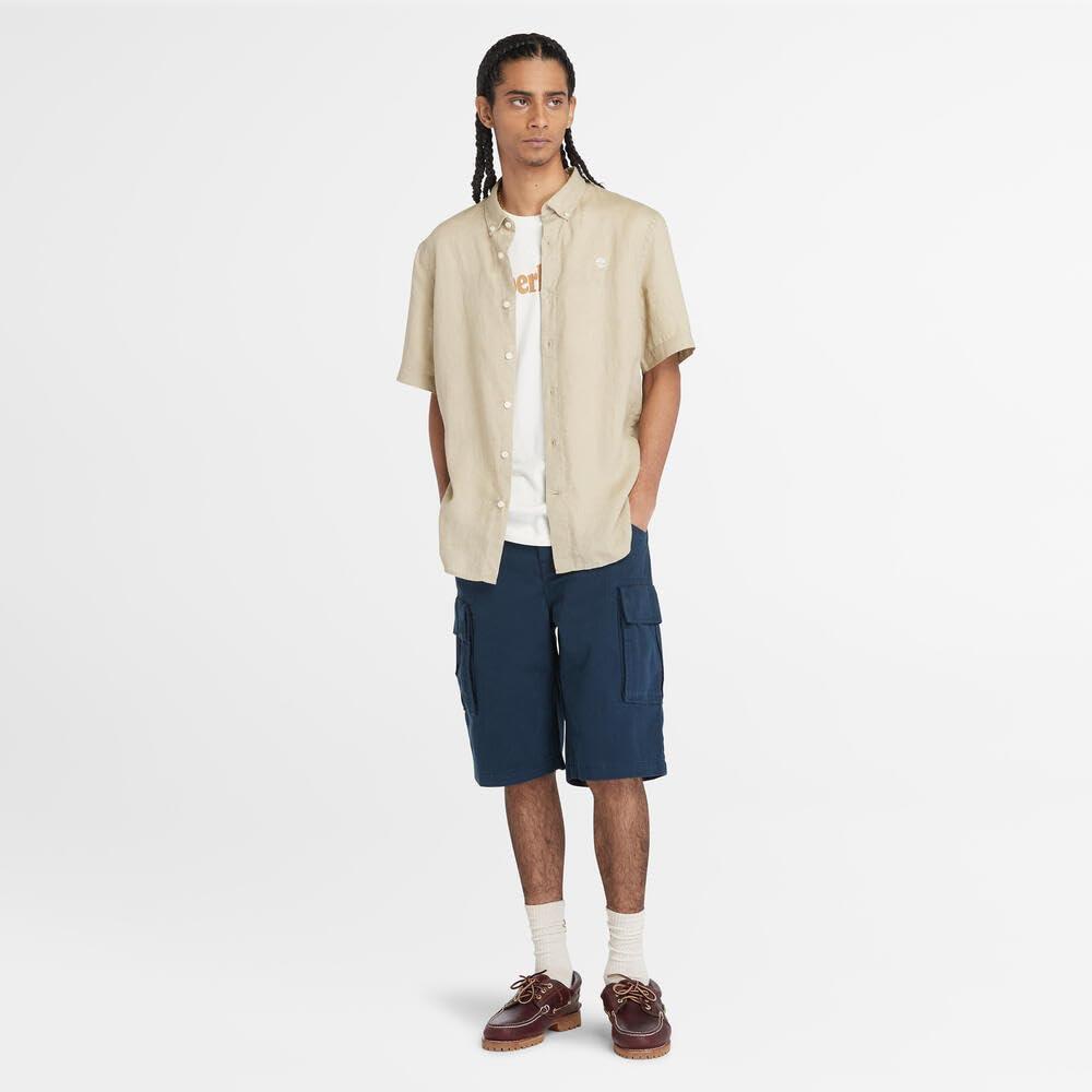 Timberland Twill Cargo Dark Size TB0A5U1B4331 Men's Shorts, Sapphire, 30,