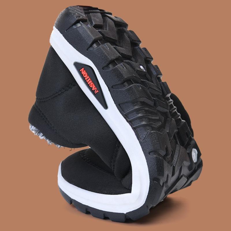 Bavlněné boty pro muže a ženy, teplé boty, zimní fleecové sportovní boty, protiskluzové a teplé boty