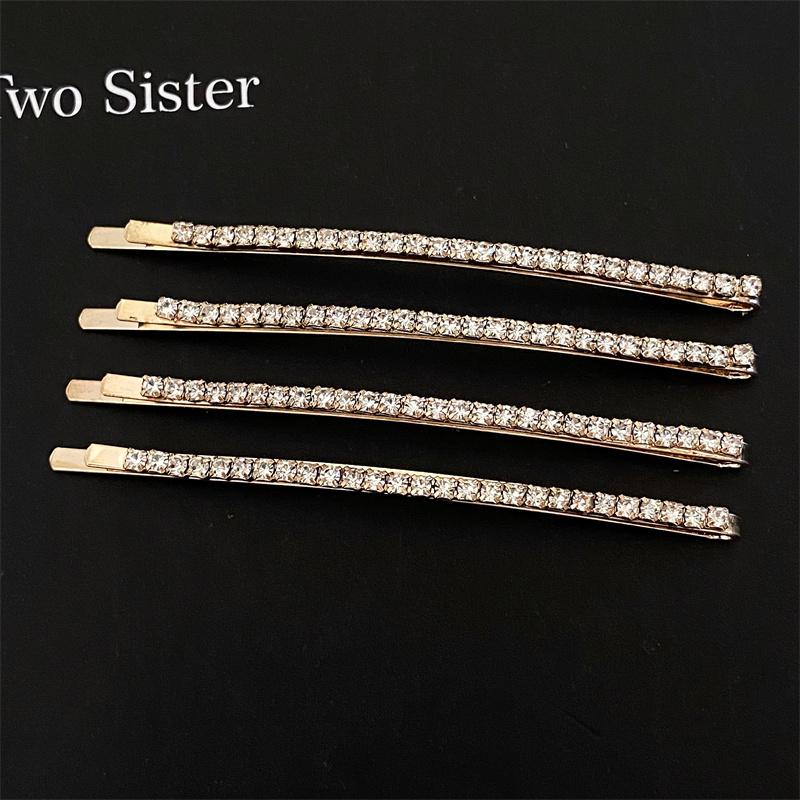 Bling Křišťálové Sponky do Vlasů Set Kamínkové Květiny Boční Pinetky Sladké Elegantní Pinetky Vlásenka Ženy Vlasové Doplňky