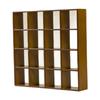 1:12 Dollhouse Display Shelf Rack Wooden Dollhouse Furniture Model Birthday Gift 16 Grid Miniature Furniture Toy for Diorama