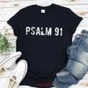 Psalm 91 Religious Shirt For Unisex And Unisex Bible Verse Gift Him Her Christian Apparel Mum Dad Jesus Friends Vintage