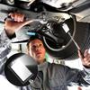 Car 360° Inspection Mirror LED Light Telescopic Inspection Mirror  for Check The Condition of Vehicle Automotive Repairs Tools