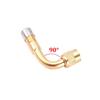 Tool Inflation Valve Stems Tyre Tube Valve Extension Adapter Bent Valve Adapter Extension Tube
