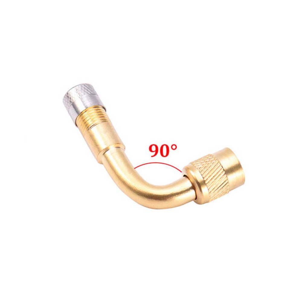Tool Inflation Valve Stems Tyre Tube Valve Extension Adapter Bent Valve Adapter Extension Tube
