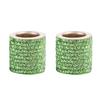 2 Pezzi Moda Collari Poggiatesta Auto Anelli Decorativi Interni Auto Anelli Bling Cromo Strass Accessori Sedile Veicolo
