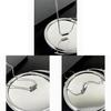 Geometric Stainless Steel Necklace With Polished Snake Chain For Men And Women