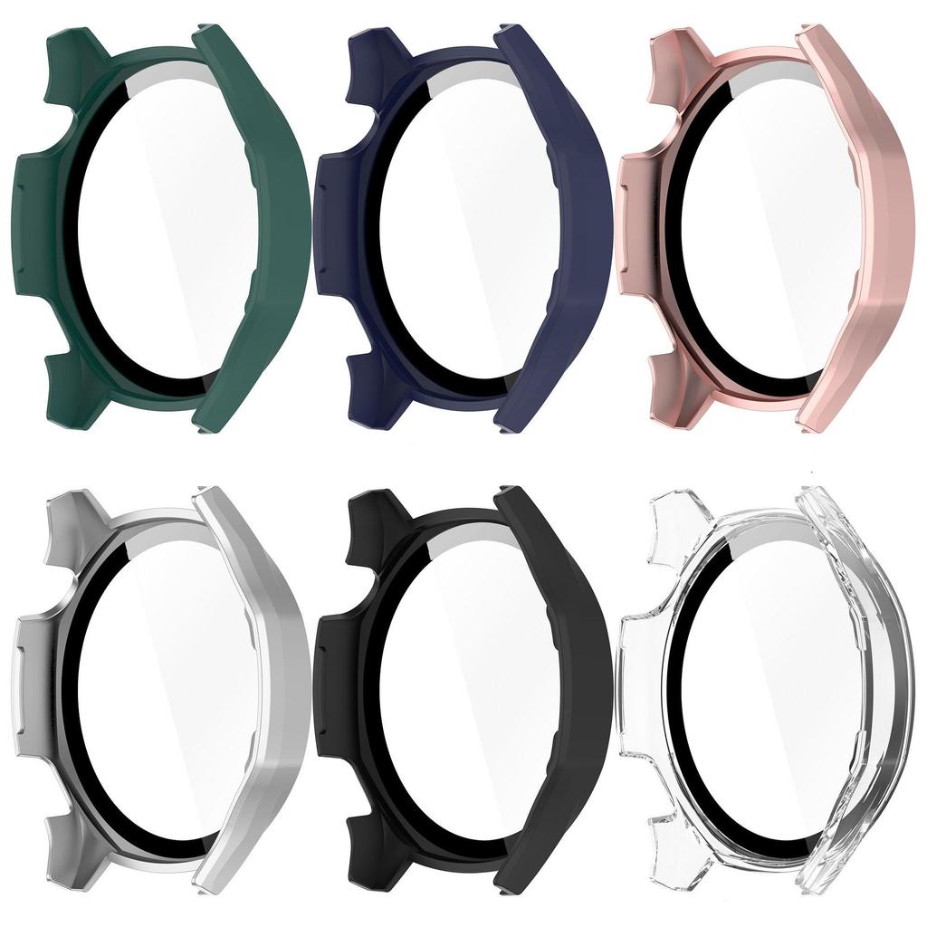 Ochranné pouzdro na PC + tvrzené sklo pro Huawei Watch GT5 46mm celoobrazovkové ochranné pouzdro Shell Bumper Cover
