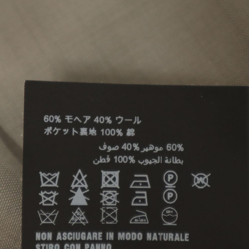 PRADA Italian mohair blend Wool pants 38S gray slacks Women Used