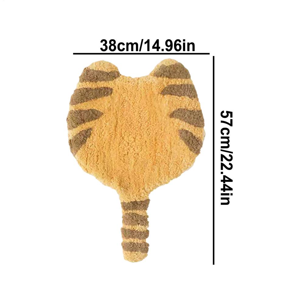 Almofada de Cadeira de Espuma de Memória de Gato de Desenho Animado Capa de Almofada de Assento Macia Art Déco Multiuso Almofada de Assento Fofa para Escritório Dormitório Cadeira de Carro