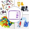 Borsa Organizzatore Trasparente con Cerniera per Trucco Scatola da Viaggio Uomo Donna Borsa Trasparente per Cosmetici Impermeabile Custodia per Articoli da Toeletta Lavaggio Trucco