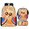 Dandy'S World Student School Bag Dandy'S World Cartoon Cute Backpack Three-Piece Set Satchel Bag Pencil Case