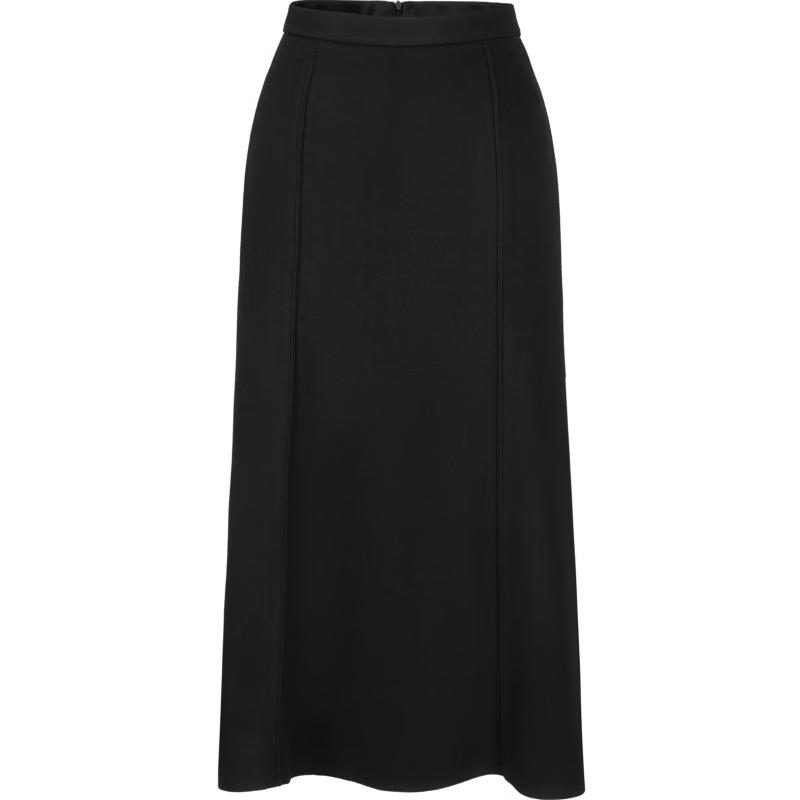 JUZI Annakou Elegant Knit Fishtail Midi Skirt XL