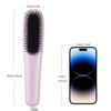 Portable Home Use Negative Ion Straightening Brush Comb - Multiple Temperature Settings for Smooth & Damage-Free Hair