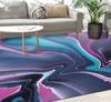 Pink and Blue Artwork Rug Pink Rugs Abstract Customs Step Rug Saloon Gift Rug Modern Rug Living Room Rug Marble Carpets