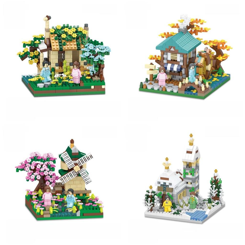 Street Season Four Assembly View Building Blocks For Teen And Collectors Gift