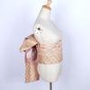 Japanese Kimono Obi: Brocade Jacquard Taiko Bow with Floral Knot Trim