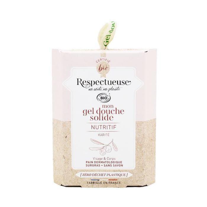 Respectueuse Mon Gel Douche Solide Nutritif Karité Bio 75g