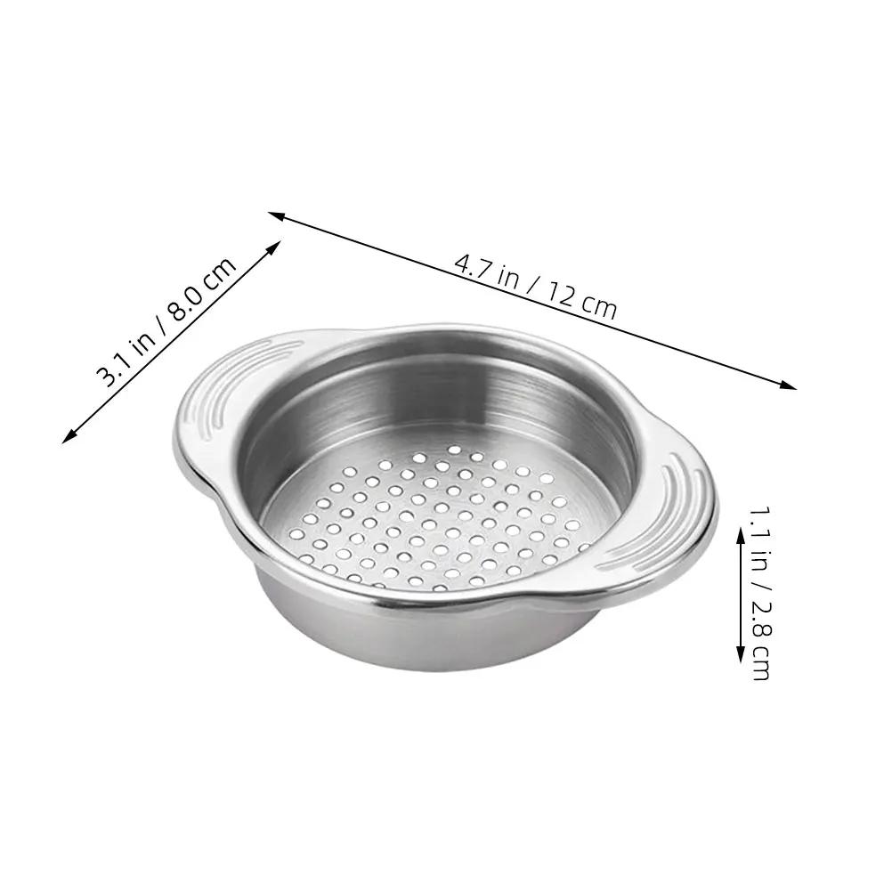 

Багатофункціональне ситечко для консервів з нержавіючої сталі 304 - Прес для тунця, ситечко для зливу олії для консервованих овочів, фруктів, кухонні друшляки, гаджети